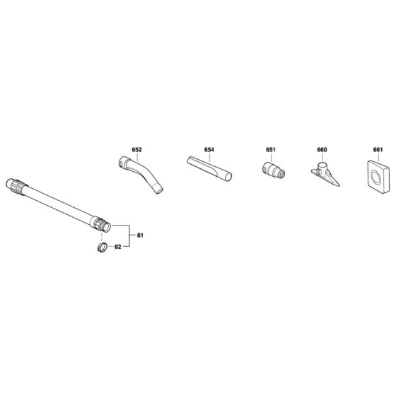 Vacuum Cleaner Assembly for Bosch