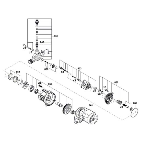 Bosch EasyAquatak 100 Assembly