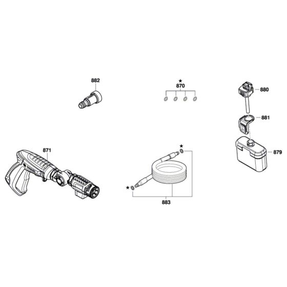Bosch EasyAquatak 100 Assembly