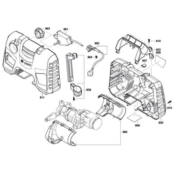 Bosch EasyAquatak 110 Assembly