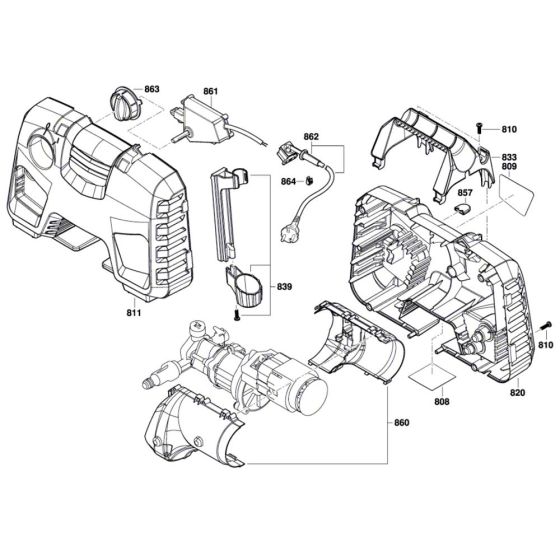 Bosch EasyAquatak 120 Assembly