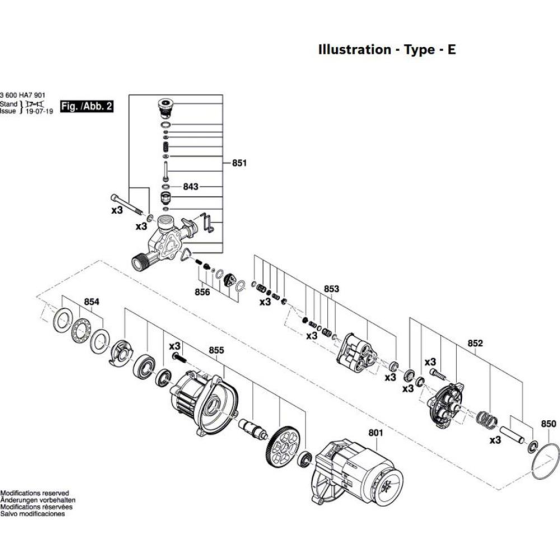Washer Assembly for Bosch EasyAquaTak
