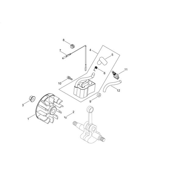 Magneto for Shindaiwa Blower