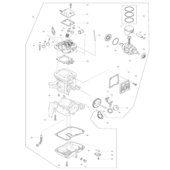 Cylinder, Crankshaft Assembly