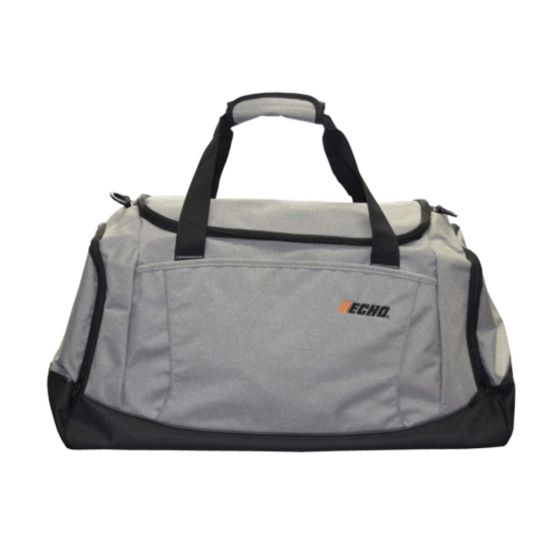 Echo Logo Grey & Black Travel Bag