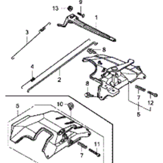 Control Assembly for Honda EC5000 Generator