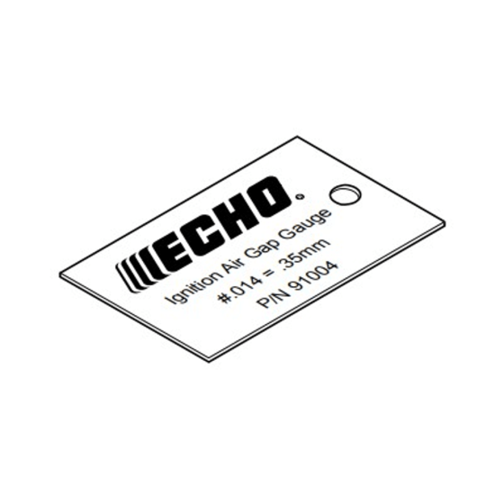 Ignition Air Gap Gauge for ECHO Machines - OEM No. 91004