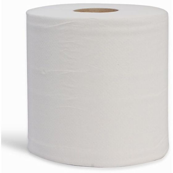 2ply Hand Drying Roll for EDP007 Centre-feed dispenser 150m L White Case 6