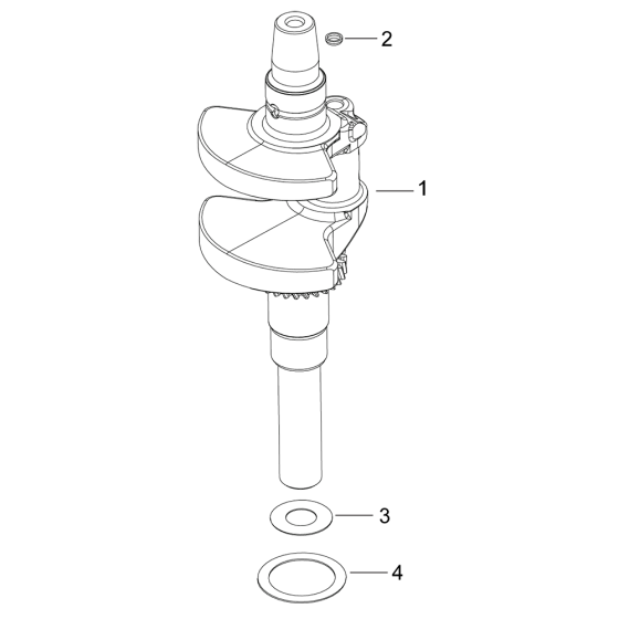 CrankShaft for Kohler ECV650 Engines