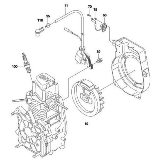 Electric Device Assembly for Robin / Subaru EH09 Engines