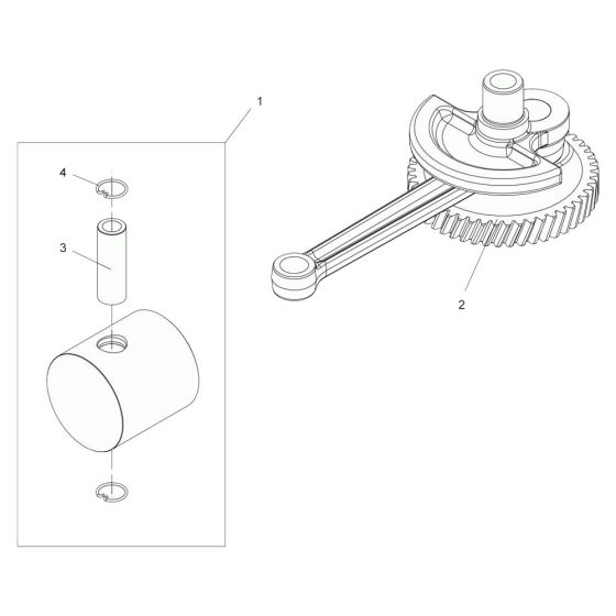 Crank Gear Assembly