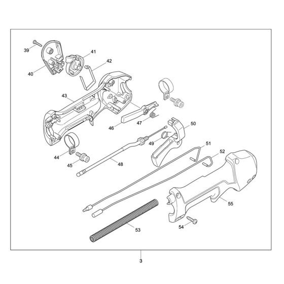 Lever Assembly for Makita
