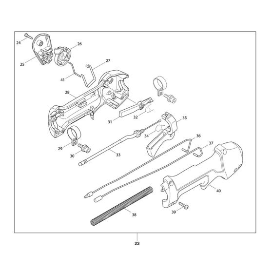 Lever Assembly for Makita