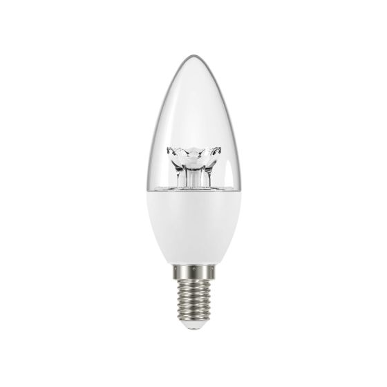 Energizer LED SES (E14) 5.9W 470 lm Clear Candle Dimmable Bulb (Warm White) - OEM No. S12867