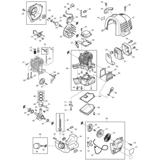 Makita EPH1000 Parts