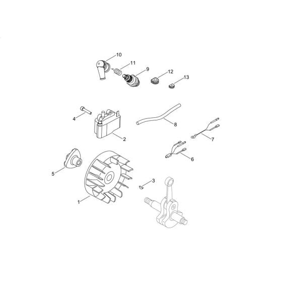 Magneto for ECHO ES-250ES Handheld Blower