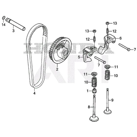 Camshaft Pulley for Honda EU22i Generator