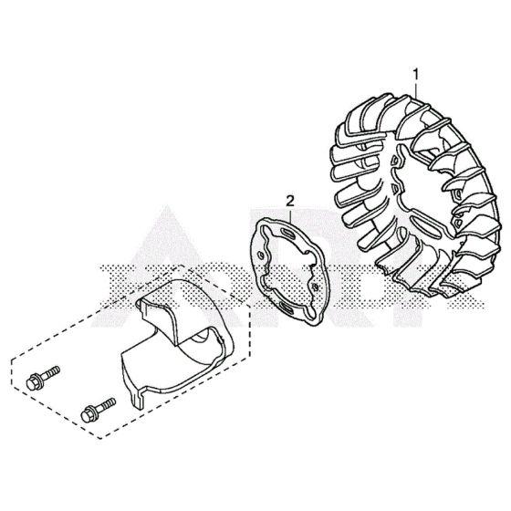 Cooling Fan for Honda EU22i Generator