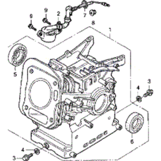 Cylinder Barrel Assembly for Honda EU26i Generator