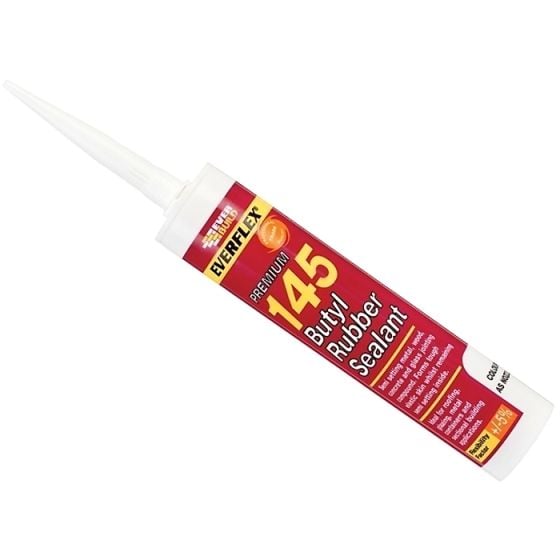 145 Butyl Rubber Sealant C3 310ml by Everbuild - 145GY