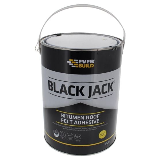 Black Jack 904 Bitumen Roof Felt Adhesive 5 Litre