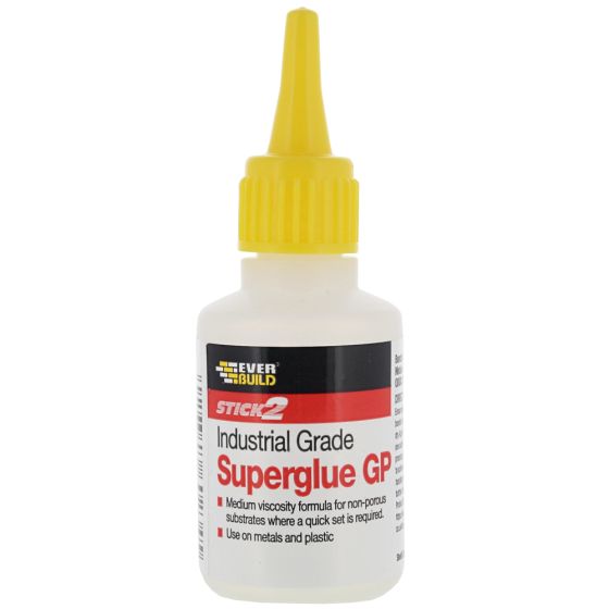 Everbuild Industrial General Purpose Superglue 50g