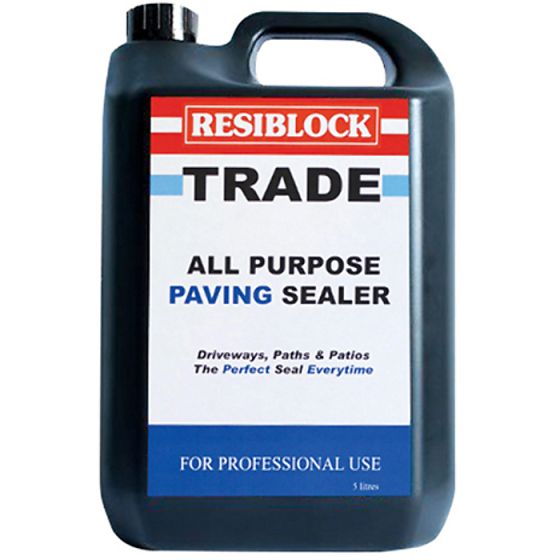 Resiblock All Purpose Paving Sealer 5 Litre (Trade) by Everbuild - RBTRAD5