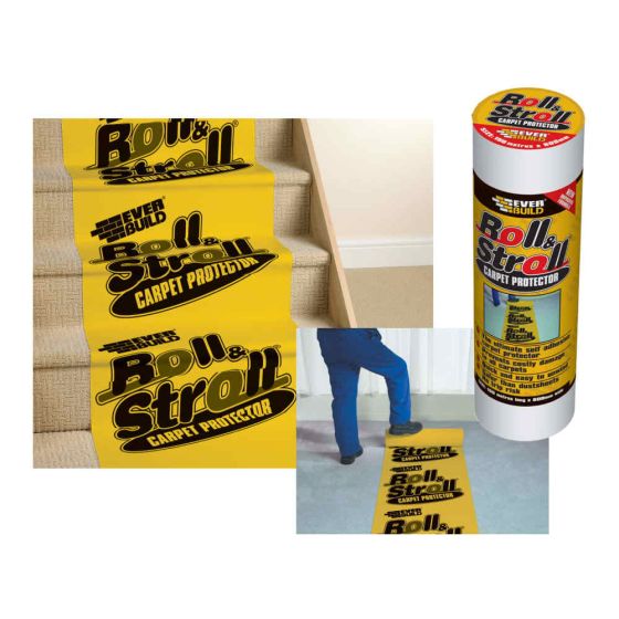 Roll & Stroll Premium Carpet Protector 600mm x 25m by Everbuild - ROLL20