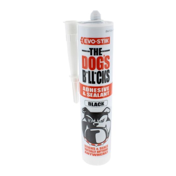 Evo-Stik The Dog's B*ll*cks Multipurpose Adhesive & Sealant Black 290ml