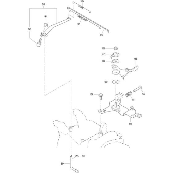 Governor Assembly for Makita EW2050H Water Pumps