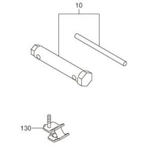 Accessories Assembly for Robin / Subaru EX13 Engines