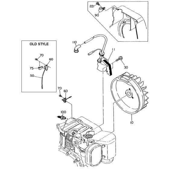 Electric Device Group for Robin / Subaru EY20 Engines