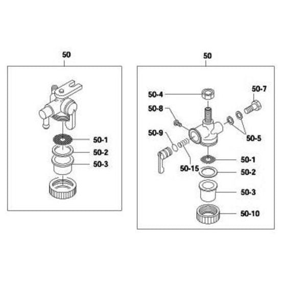 Fuel Strainer Assembly for Robin / Subaru EY23 Engine