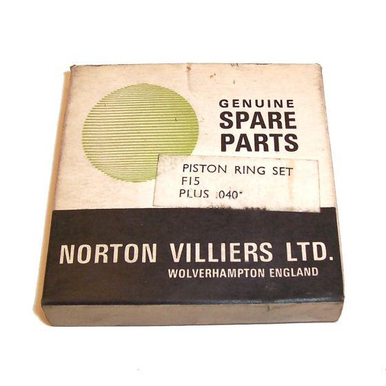 Ring Set Oversize 020 for Villiers F15 Engine - F15RS2