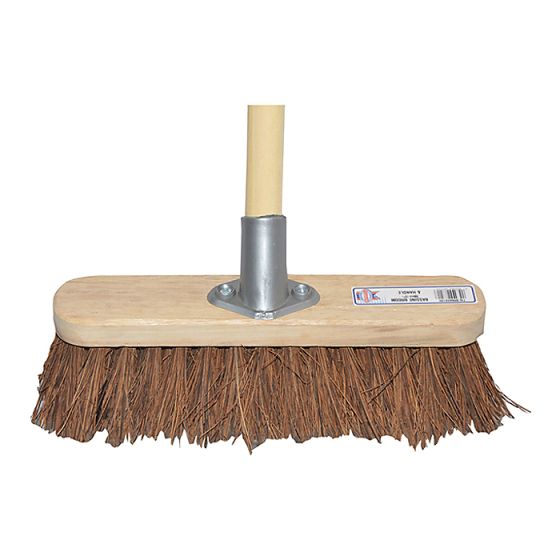 Broom Bassine 30cm (12in) Head with 48in Handle by Faithfull - PA451VHFA