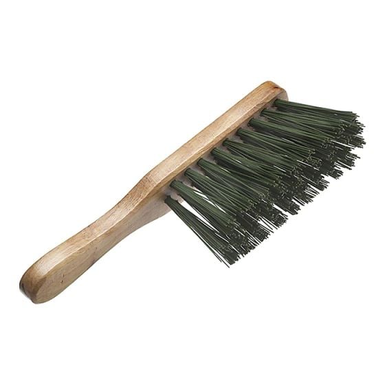 Hand Brush Stiff Green PVC 275mm (11in) by Faithfull - PS562VGFA