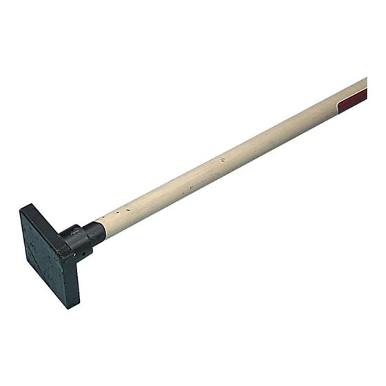 Earth Rammer With Wooden Shaft 125 x 125mm (5 x 5in) by Faithfull - KAA030010FA