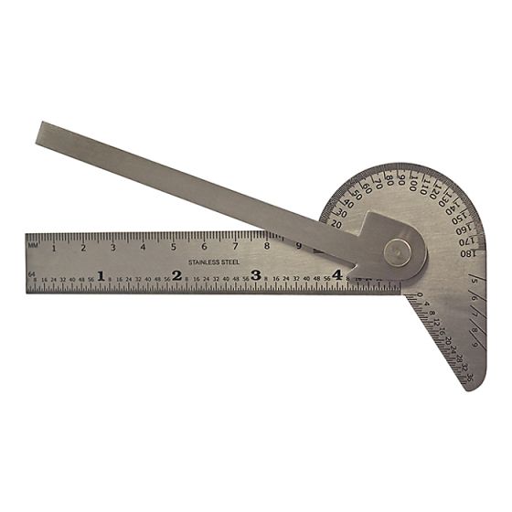 Multi Purpose Angle Protractor 100mm (4in) by Faithfull - 150396