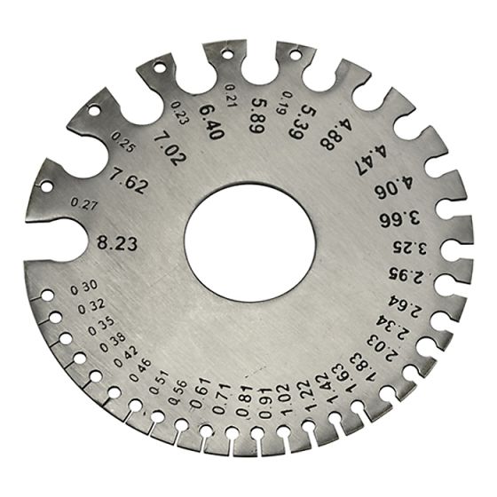 Wire Gauge - Metric / Imperial by Faithfull - WG/RD-3