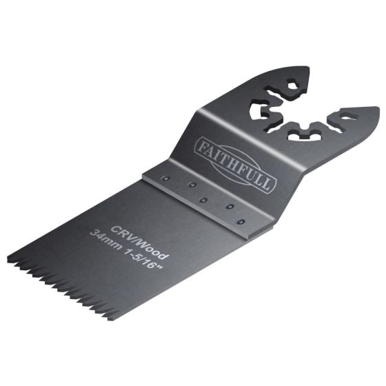 Bi-Metal Flush Cut Wood Blade Side Set 34mm Box of 100 Blades