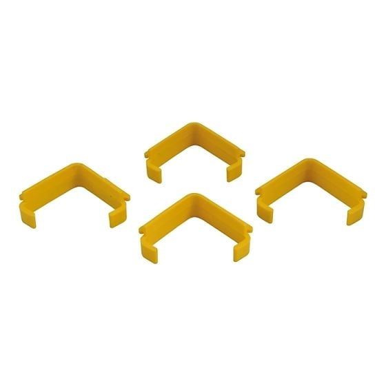 External Building Profile Line Holders (Pack of 4) by Faithfull - PROEXTLH