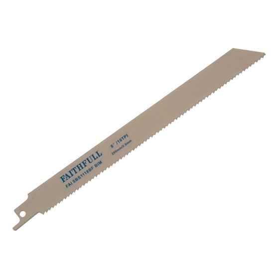 Bi-Metal Sabre Saw Blade S1118BF (Pack of 5) by Faithfull