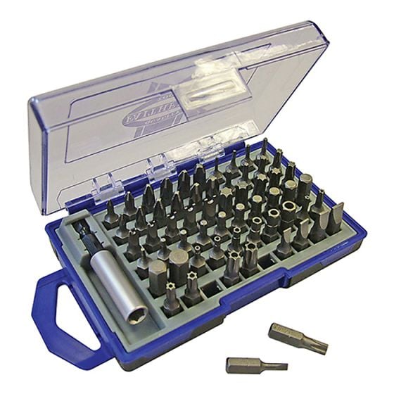 Screwdriver Bit Set of 61 by Faithfull