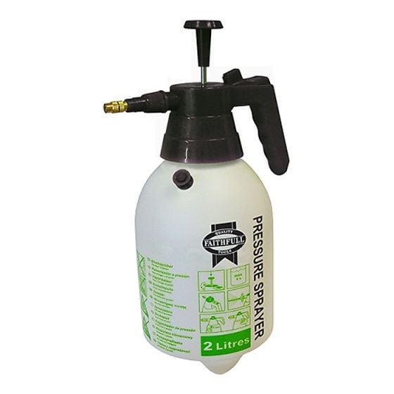 Hand Held Pressure Sprayer 2 Litre by Faithfull