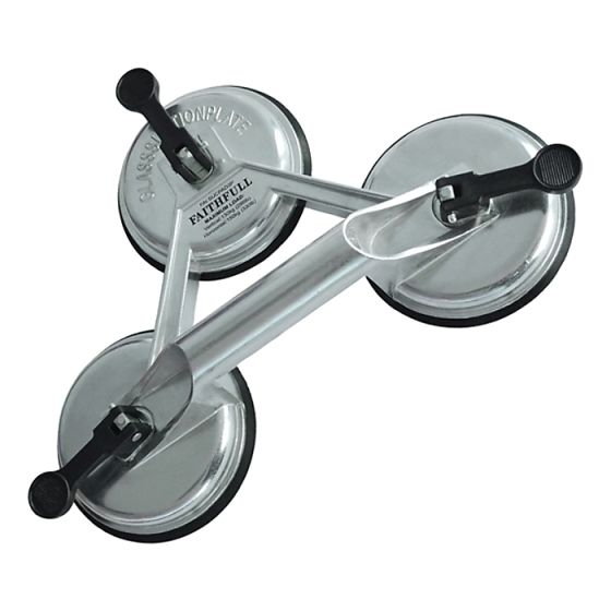 Triple Pad Aluminium Pro Suction Lifter by Faithfull - 7680141101