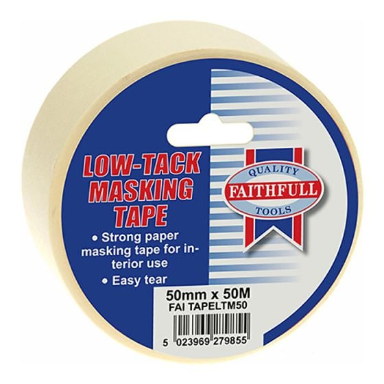 Low Tack Masking Tapes