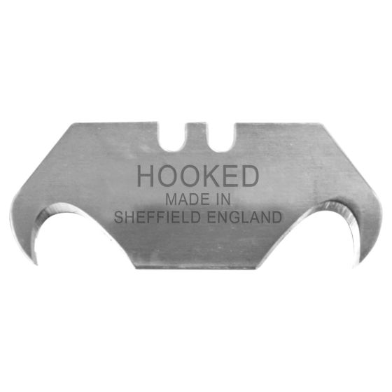 Heavy-Duty Hooked Trimming Knife Blades (Pack of 10)