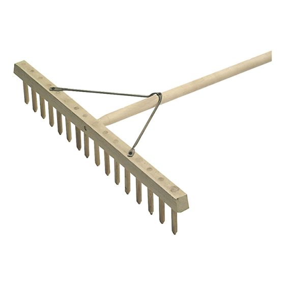 Wooden Hay Rake by Faithfull - EAL020100