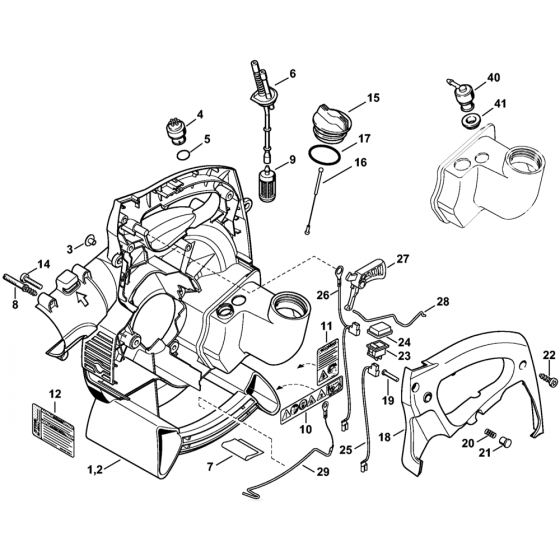 Fan Housing Assembly for SH55