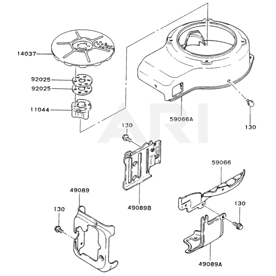 Cooling Equipment for Kawasaki FC290V Engine